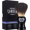 Camden Barbershop Company Shaving Brush  Vegan Badger 2.0  for Wet Shaving  Vegan Badger-Like Hair