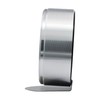 Seiko Aero Non Ticking Bedroom Alarm Clock, 4 Inch Silver