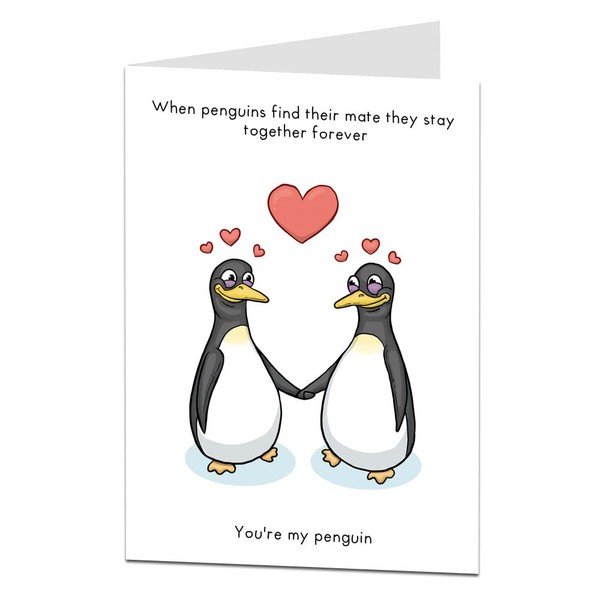 LimaLima Funny Anniversary Card For Wedding Or Relationship Romantic For