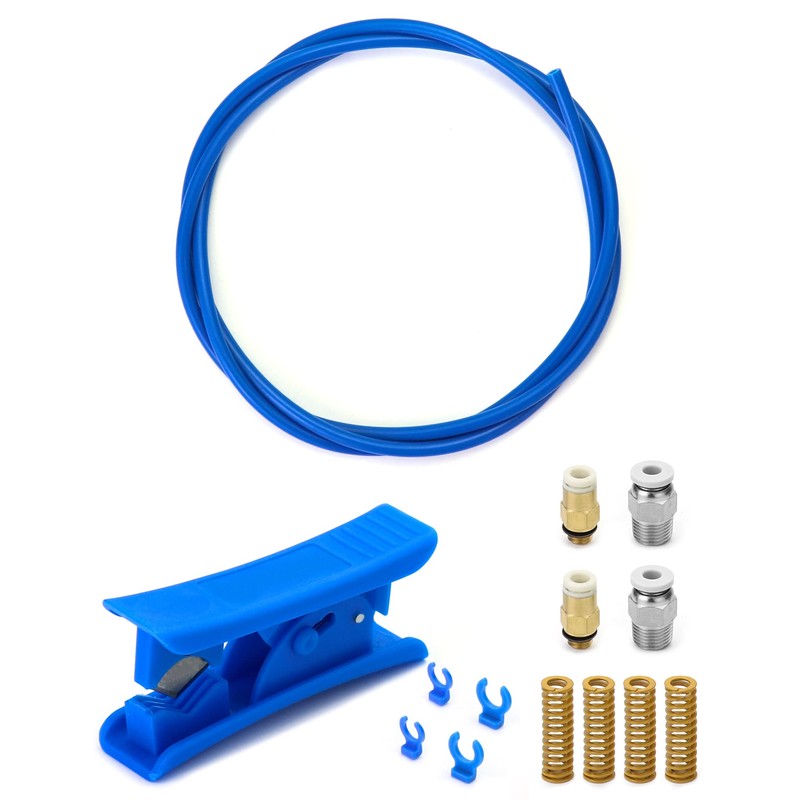 QWORK® 3D Printer Kit, PTFE Tube for 1.75mm Filament with