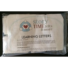 Learning Letters Alphabet Felt Figure Set Precut 104 Pieces for Flannel Boards