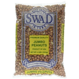 Great Bazaar Swad Raw Peanuts, 4 Pound