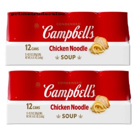 Campbell's 2 Pack - Campbell's Condensed Chicken Noodle Soup 10.75 oz., 12 ct.