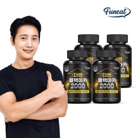 Purnit 더쎈 블랙마카 2000 120정 x 4병 (4개월분) Derssen Black Maca 2000 120 Tablets x 4 Bottles (4 Months Supply)