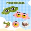 Sleep Mask Funny, Pack of 2 Soft Sleeping Masks for