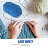 LALAFINA Replaceable Crocheting Yarns 5 Rolls of 50g Yarns for