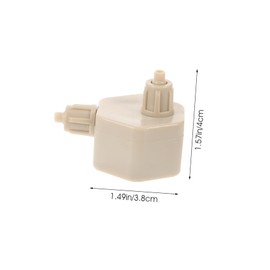 Mikinona Replaceable Co2 Caps 2pcs Diy Co2 Generator Bottle Caps Aquarium Air Stone Fittings