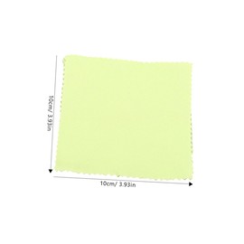 OATIPHO Microfiber Cloths 100pcs Glasses Cleaning Wipes Lens Wipes for Eyewear Screens Electronics