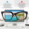 Reading Glasses for Women Men Blue Light with Spring Hinge,