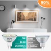 DiCUNO GU5.3 LED Bulb, Non-dimmable 12V MR16 Spotlight Bulb, Daylight