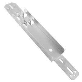 Garage Door Operator Bracket Stability with 18-Inch Reinforcement Bracket | Galvanized Steel Top Strut Application | Bracket Replacement for Garage Door Repair