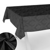 Fabric Tablecloth, Textile Table Linen, Cotton Polyester, Washable, Plain Ornamental