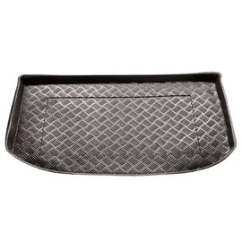 Rezaw-Plast Custom Cargo Mat for Kia Soul 2014 2015 2016 2017 2018 2019 All-Weather Trunk Liner, Odorless Heavy-Duty PE, No Cutting Required, Black