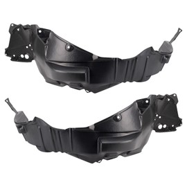 TRQ TRQ Front Inner Fender Liner Set Compatible with 2016 Scion iM 2017-2018 Toyota Corolla iM TO1248216 TO1249216