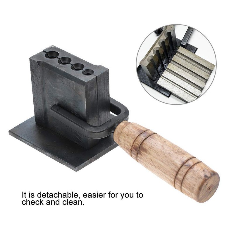 Reversible Jewelry Ingot Mould Oil Groove Mold Making Tools Melting