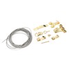 230PCS Photo Frame Hook Kit NonTrace Screw Nail for Wall