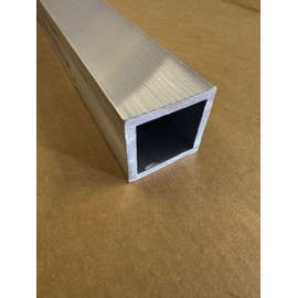 1/4" Wall x 2.5" x 2.5" Aluminum Square Tube, 6061 Aluminum, 0.250" Wall Tubing, 2-1/2" Square (16 INCH)