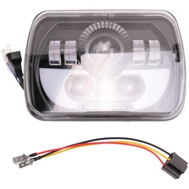 Aswalling 300W 5X7 Led Headlights Led Sealed Beam Light lamp with High Low Beam Led Headlight for Yj Xj