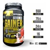 Ganador de Masa Advance Gainer de 43 Supplements, Sabor Fresa,