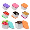 V-loude 【 6-piece Set 】 Stainless Steel leak-proof Snack Box