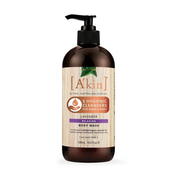 A'kin Lavender Body and Hand Wash 500ml FINAL STOCK