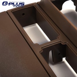 G-PLUS Dashboard Car Stereo Install Dash Kit W/O Wire Harness Compatible with 1988 1989 1990 1991 1992 1993 1994 Chevy GMC Trucks Mount Dashboard Cover Beige