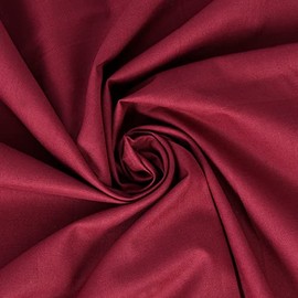 Burgundy 1 Meter Pack 100% Cotton Fabric by The Metre 58 Inches Wide Plain