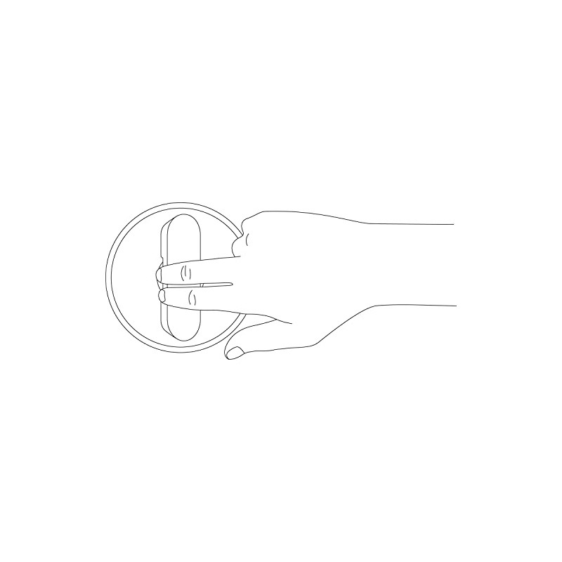 FSB 0 42 4264 00000 1117 Round Shell Handle for