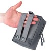 bvya 2 Pack Tactical Molle Pouch Multi-Purpose Compact Waist Pack