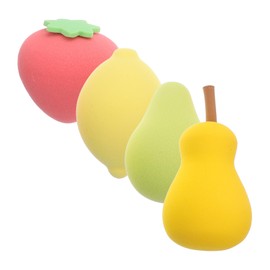 Minkissy 4sets Foundation Makeup Women Cosmetic Tools Sponge Case for Mini Makeup Application 4pcs*4