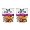 Fresh Gourmet Wonton Strip Garlic Ginger 3.5 Ounce (Pack of