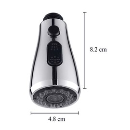 Dtoterul Kitchen Tap Extendible 1 Piece Kitchen Taps Replacement Shower Head Tap Kitchen Extendable Tap Kitchen with 3 Mode Kitchen Tap with Shower Sink Tap Kitchen