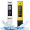 KETOTEK Digital pH TDS & EC Temp Meter for Water,