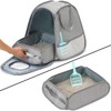 XingYunEr Collapsible Portable Cat Litter Box Standard for Travel Light