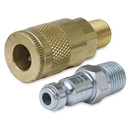 Iwata Airbrush 1/4" Quick Disconnect Set - 2 Pieces