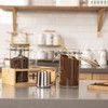 Yangbaga Glass Coffee Containers with Shelf, 2 x 45 oz