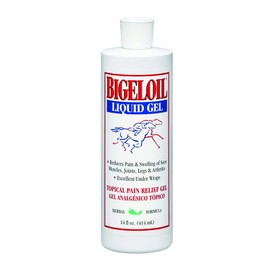 Absorbine Bigeloil Liniment Gel, Refreshing Topical Rub for Sore Muscles, 14 Fluid Ounce Bottle