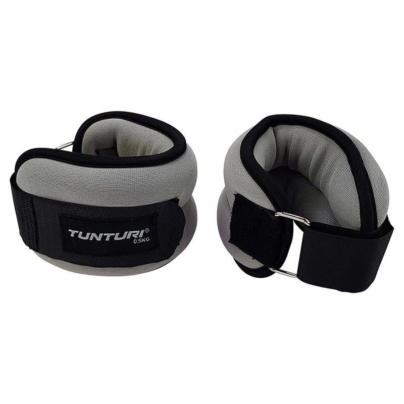 Tunturi Set of 2 Wrist Ankle Weights with 0.5kg Weight