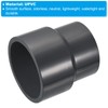 PATIKIL PVC Reducer Pipe Fitting 3.5x3 Inch Socket, Straight Coupling