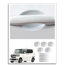 Door Handle Protection Cover for Honda N-BOX & Custom JF4 JF3 2017~ / Honda Step Wagon RP6,RP7,RP8 2022~/Honda N-WGN & Custom JH3/JH4 2019~ Car Door Handle Protector Door Cup Film Transparent