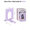 Honagu Bookends, Metal Book Ends, Bookends for Shelves, Book Holder