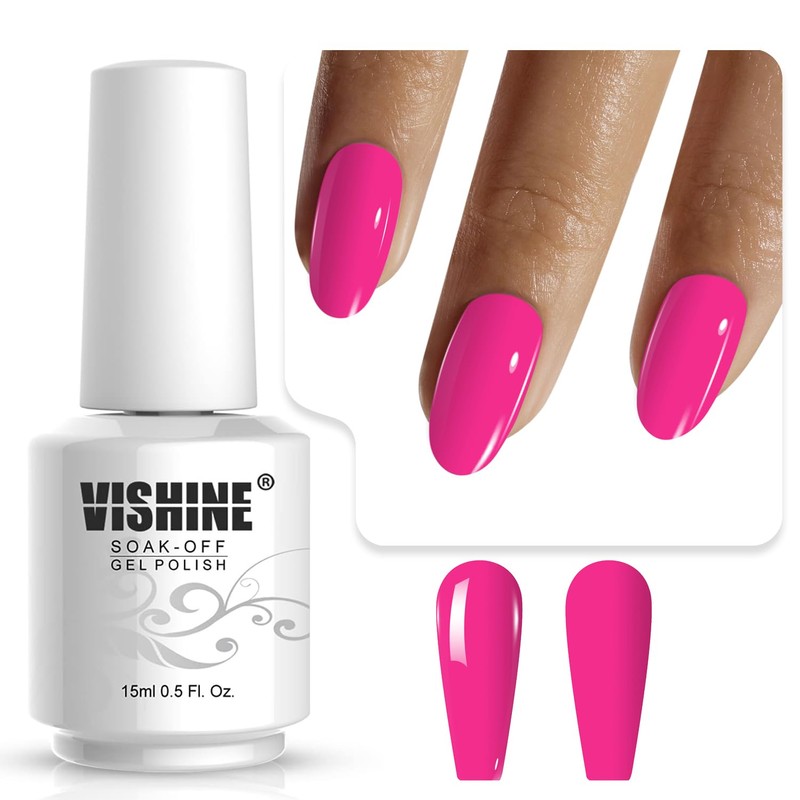 Vishine Soak-Off UV LED Gel Polish Nail Art Manicure Lacquer