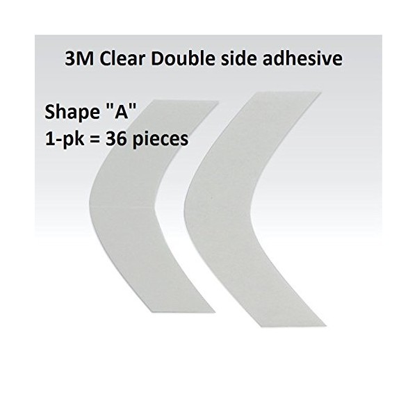 Daily Wear A Contour 3M 1522 Clear Adhesive Tape 36 Pieces
