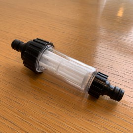 HOTEISON Kärcher Filter High Pressure Washer Compatible Water Absorption Filter k2 K3 K4 K5 Connector Included (for hose to hose installation)