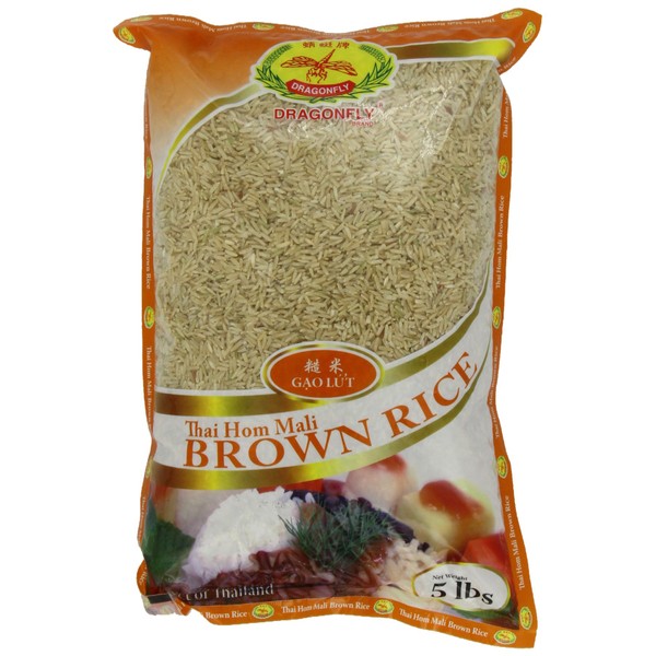 Dragonfly Thai Brown Rice, 5-Pound