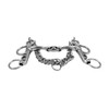 Equine Smile ES0091 Pelham Double Broken Stainless Steel Bit Thickness