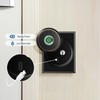 GeekTale Fingerprint Deadbolt with App, Smart Deadbolt Lock for Front