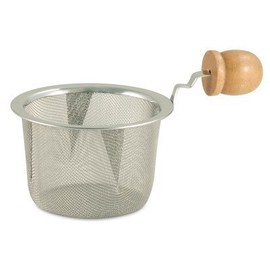 Tea Strainer Stainless Steel Mesh with Wooden Handle