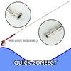 Hourleey Pressure Washer Extension Wand, 120 Inch (10ft) Stainless Steel