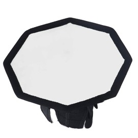 KIMISS Softbox para Fotografía, 20cm Softbox Plegable Caja de Luz de la CáMara, Softbox Octagonal para Luz con Bolsa de Almacenamiento